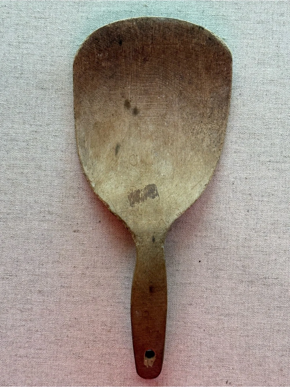 Vintage Primitive Wooden Kitchen Paddle | Rustic Farmhouse Utensil